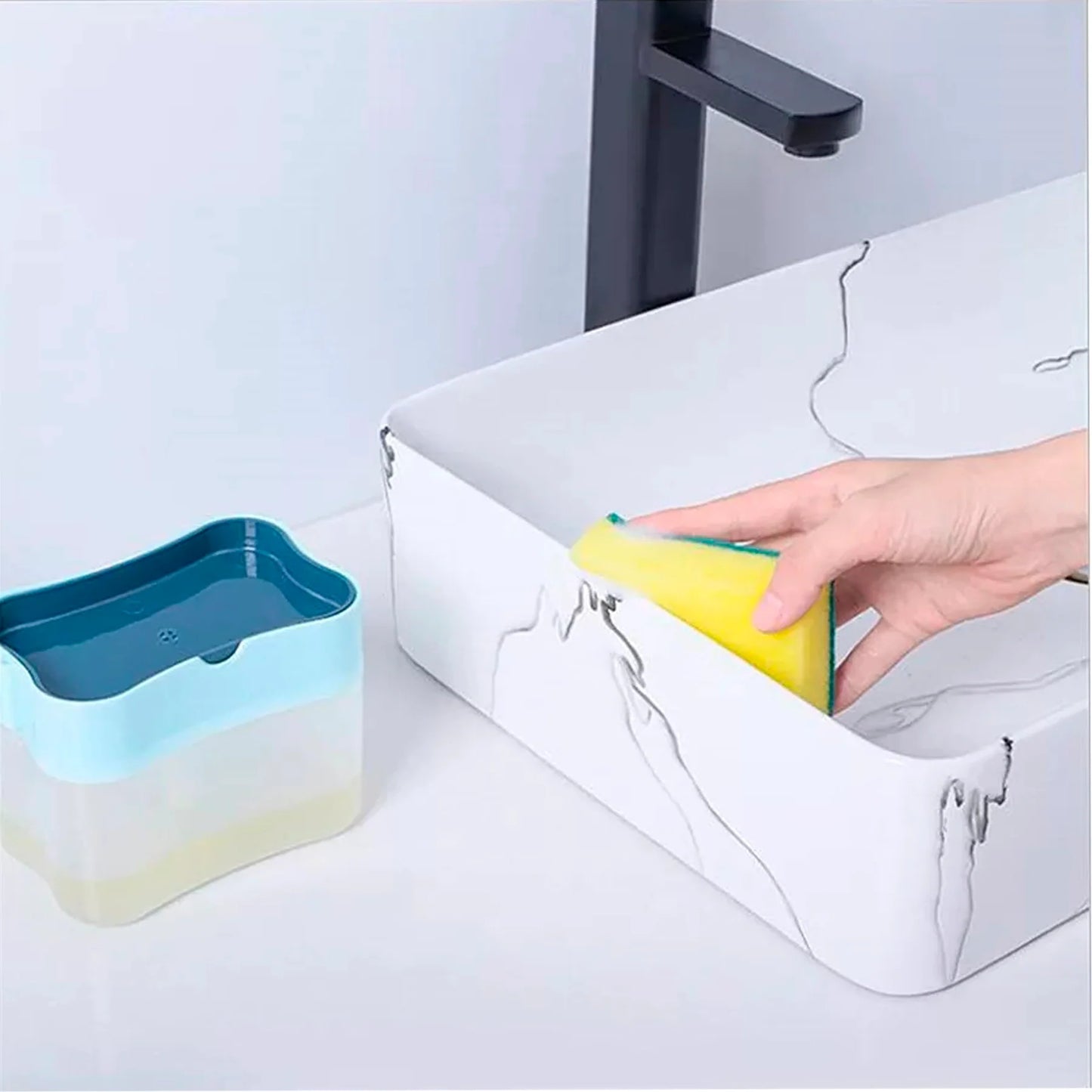 Dispensador Press de Detergente - Cocina Fácil