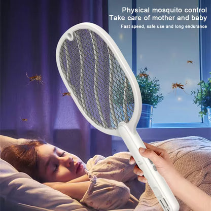 Raqueta Eléctrica Mata Mosquitos